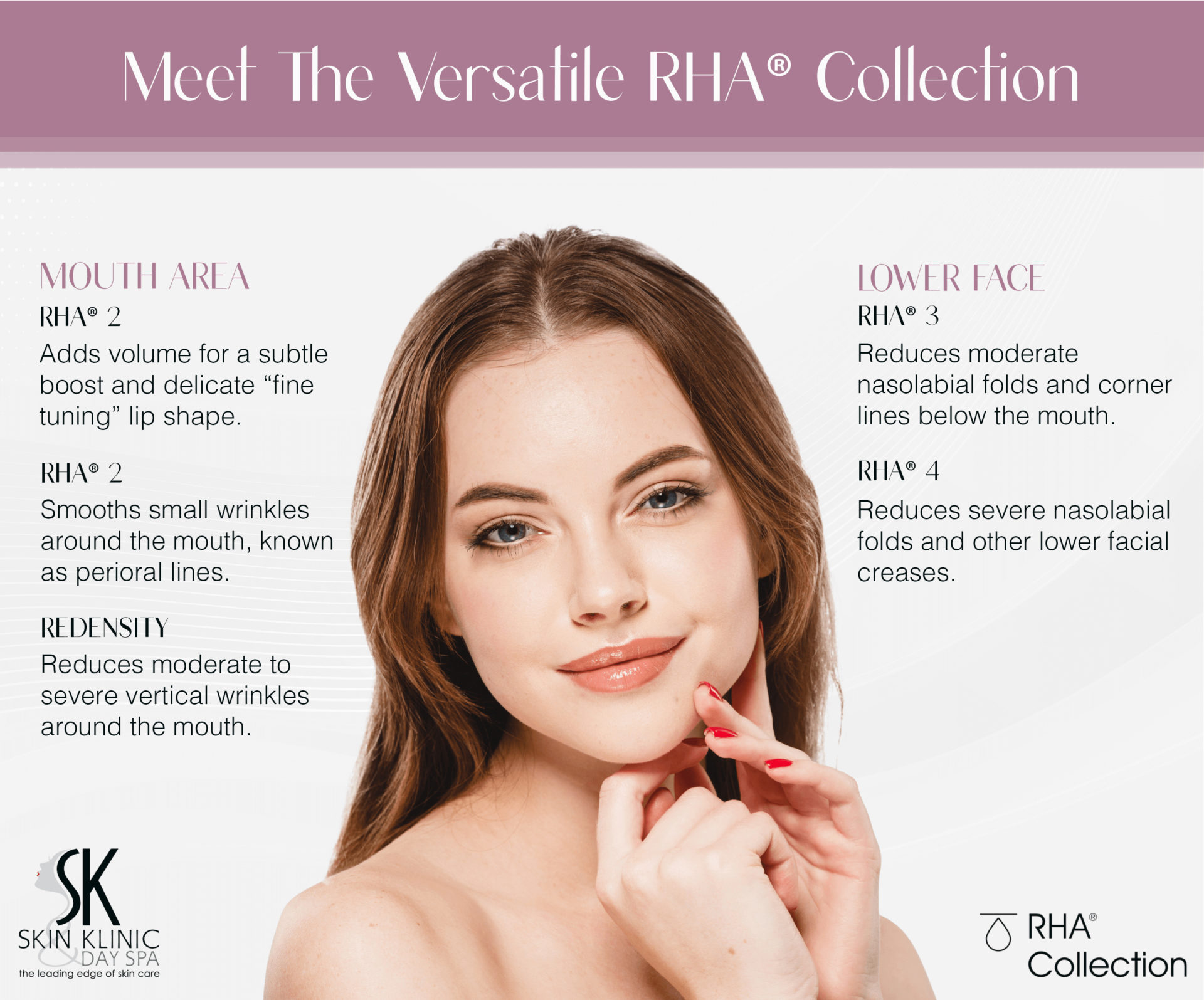 Discover the RHA&reg; Collection at Rockland, Maine&rsquo;s Skin Klinic Med Spa.